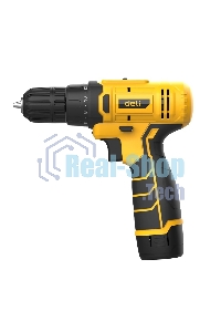 Дрель-шуруповерт аккумуляторная Deli DL-DZ12-4A2, 12В, 1 АКБ