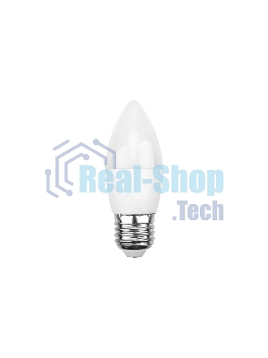 Лампа светодиодная Rexant свеча (CN) 7,5 Вт E27 713 лм 6500 K холодный свет