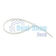 Хомут кабельный 4.8х400 нейл. бел. (уп. 100 шт) EKF plc-c-4.8x400