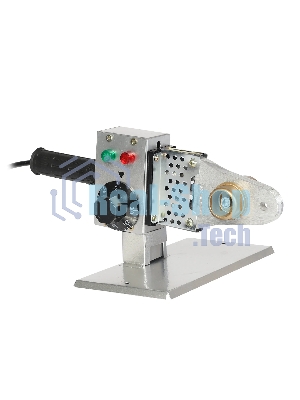 Аппарат для сварки пластиковых труб ПОБЕДА, ПТ-1500, 1500 Вт., 3 насадки, металлический кейс