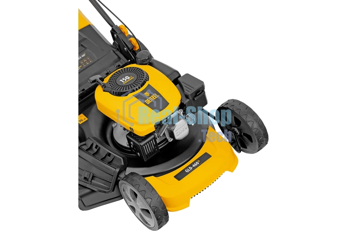 Газонокосилка бензиновая Denzel GLD-460-K, 150 см3, 46 см, 50 л