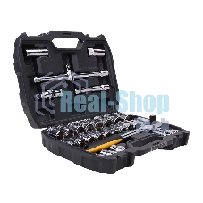 Набор торцевых головок и ключей 32 шт Deli DL1032 1/2 Муфты из стали 50BV30 Cr-V. Высококачественная пластиковая коробка