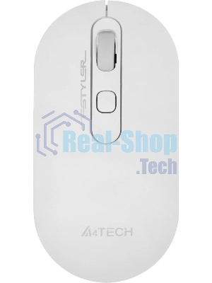 Мышь беспроводная A4Tech Fstyler FG20 белый, 2000 dpi, радиоканал, USB, кнопки - 4