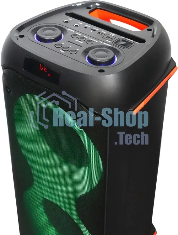 Колонка портативная Microlab PT602 черный 160W 1.0 BT 4000mAh
