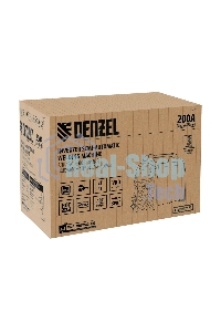 Аппарат инвертор. полуавтомат. сварки Denzel MultiMIG-200DP Synergy Double Pulse, 200 А, ПВ 80%