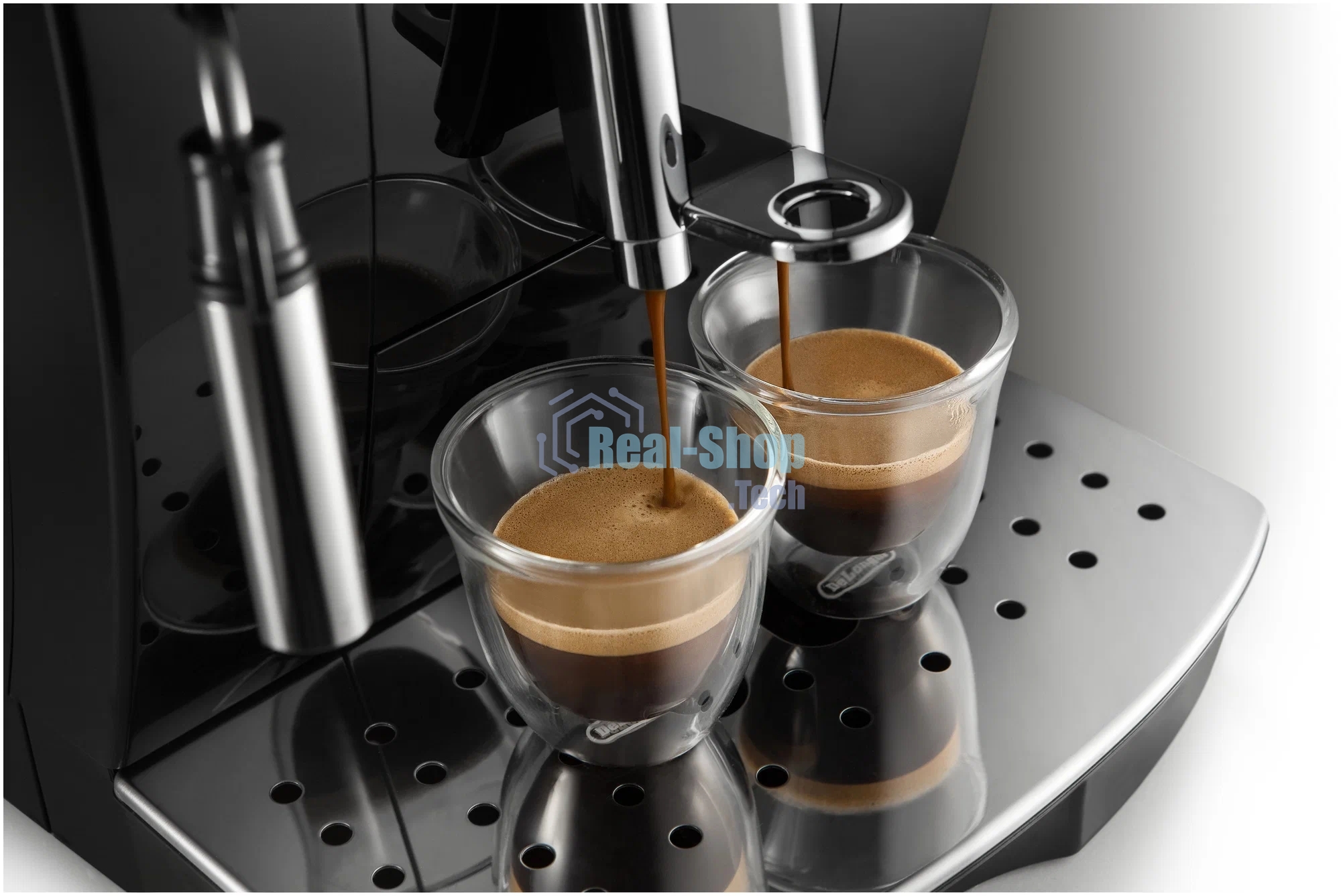 Кофемашина автоматическая DeLonghi ECAM 22.114B черный, исп. кофе - молотый/зерновой, 1.8 л, 1450 Вт, 15 бар