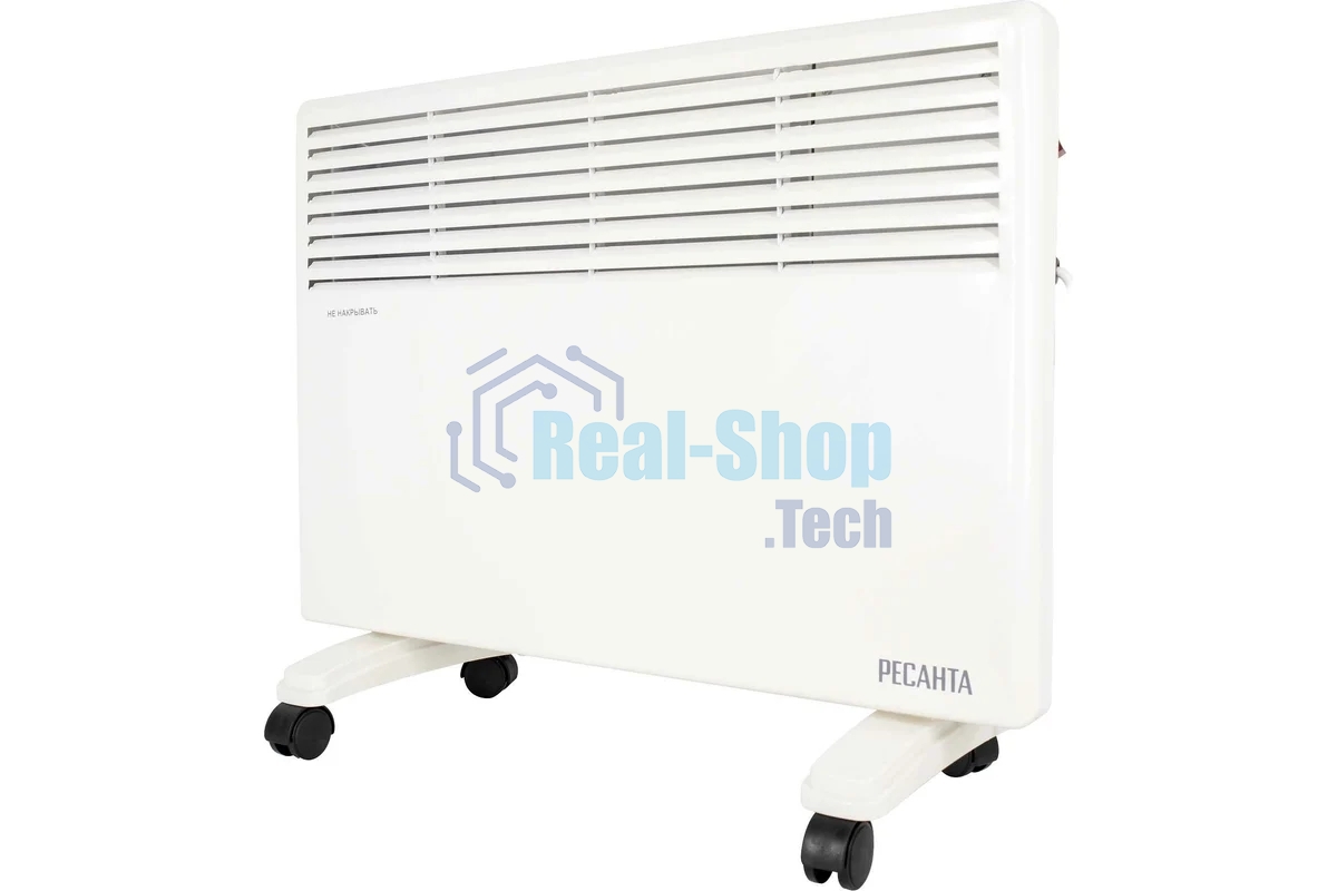Конвектор Ресанта ОК-2000Е белый, 2000 Вт, 20 м2, термостат, дисплей