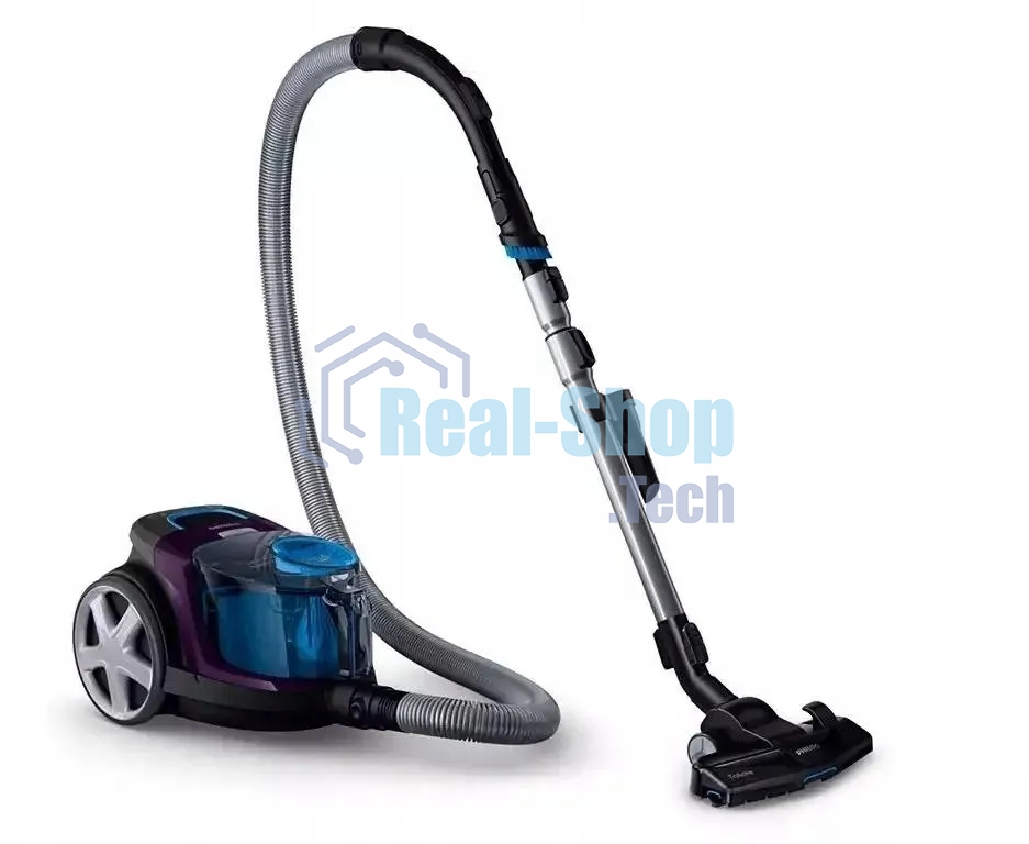 Пылесос Philips FC9333/09 фиолетовый/черный, 750/900 Вт, уборка сухая, пылесборник контейнер, 1.5 л