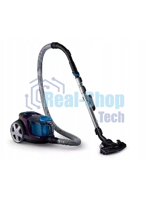Пылесос Philips FC9333/09 фиолетовый/черный, 750/900 Вт, уборка сухая, пылесборник контейнер, 1.5 л