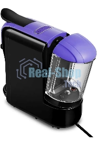 Кофемашина Kitfort КТ-7105-1 1450Вт черный/фиолетовый