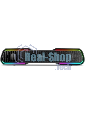Акустическая система SVEN 450 2.0 (2x5W, Bluetooth, RGb-подсветка) черная
