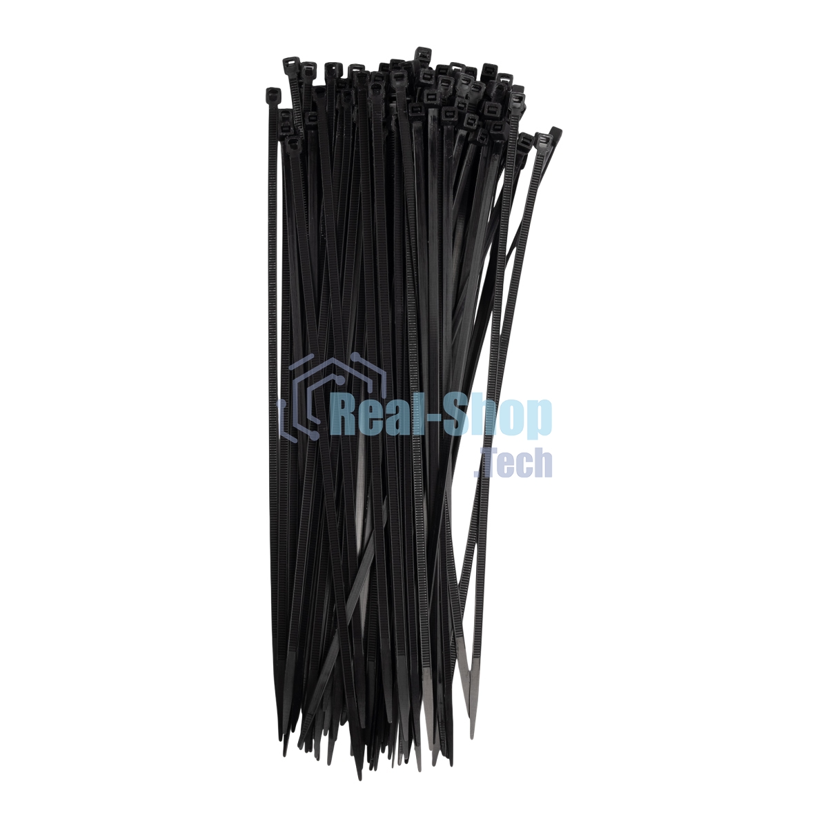 Кабельные стяжки (хомуты) PCT 4,8x300-100 черные PA6.6 (100 шт/уп)