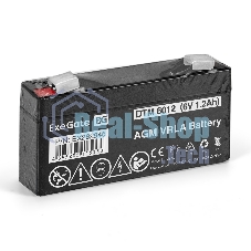 Батарея для ИБП ExeGate EX282945RUS DTM 6012 (6V 1.2Ah, клеммы F1)