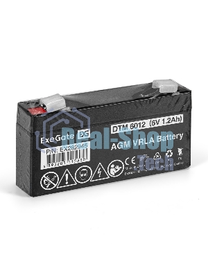Батарея для ИБП ExeGate EX282945RUS DTM 6012 (6V 1.2Ah, клеммы F1)