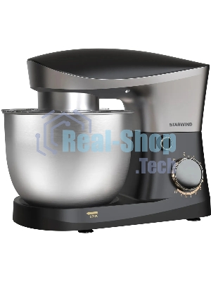 Миксер планетарный Starwind SPM2251 1500Вт черный/серебристый