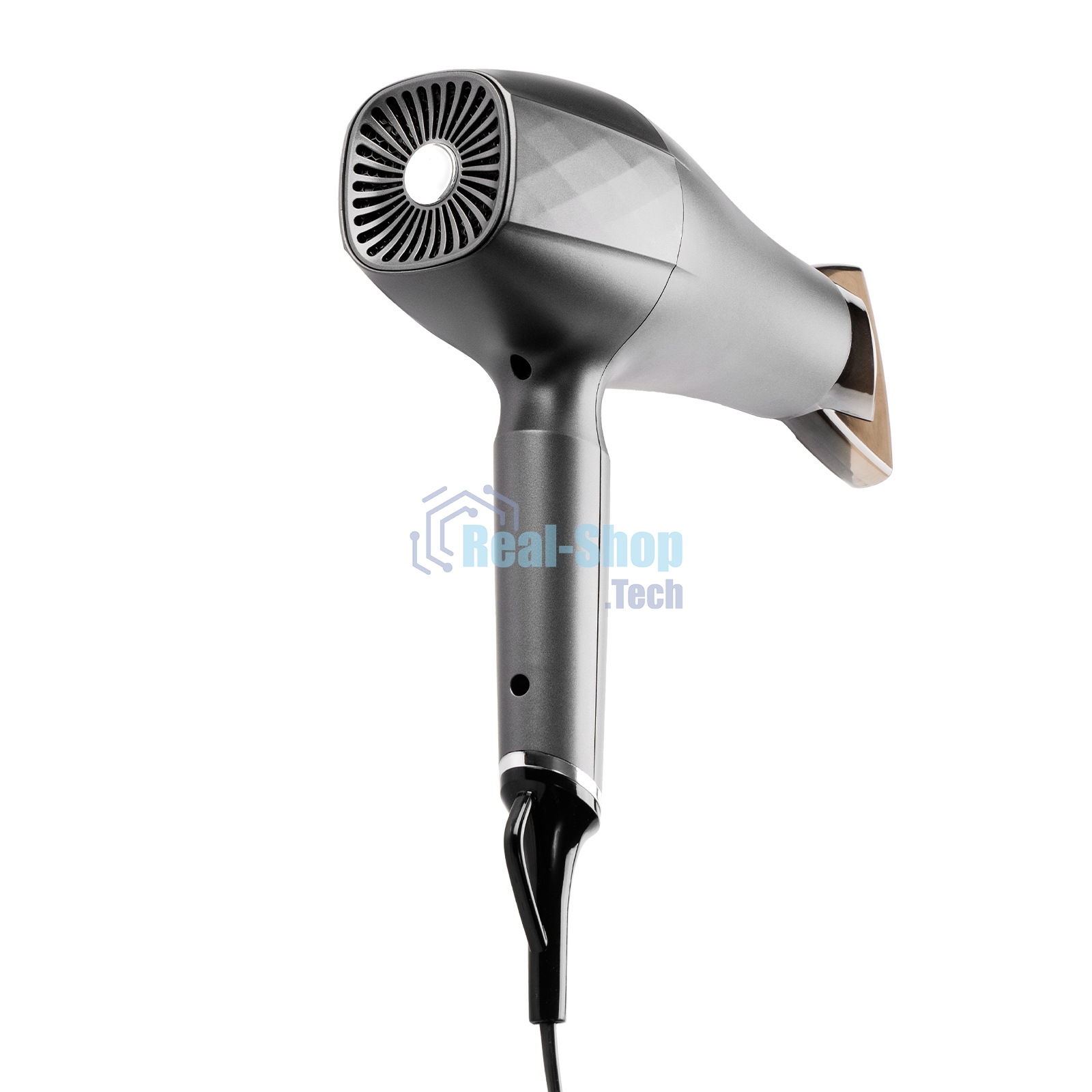 Фен для волос Galaxy Line GL 4368, антрацитовый, 2400 Вт, защита мотора от перегрева, функция 