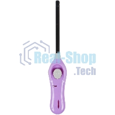 Зажигалка газовая ECOS GL-001V, фиолетовая (157797)