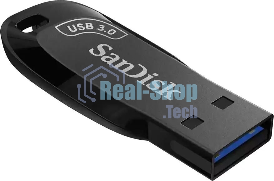 Флешка USB 32Gb SanDisk CZ410 Ultra Shift, USB 3.0, черный