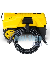 Мойка высокого давления 130/70 бар, KOLNER K140F, на 4 колесах, 1600Вт, 480л/ч, метал.помпа, шланг ВД 5м, кабель 5м, самовсас, Auto stop (пеногенератор)