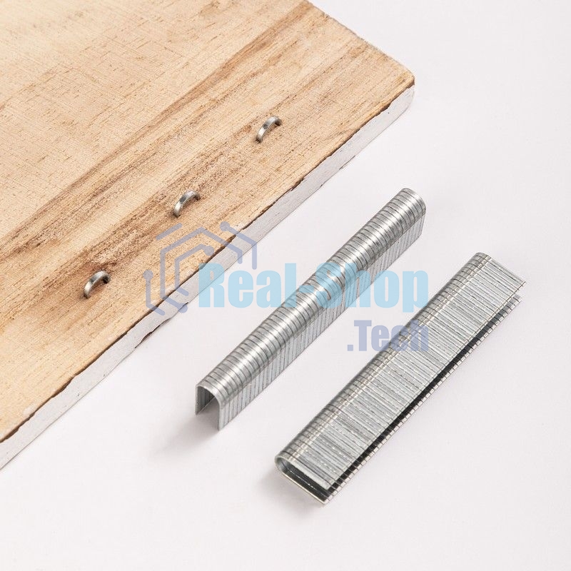 Мебельный степлер Deli DL238105 с набором скоб + антистеплер Набор: 2000шт дверные гвозди. 2000шт Т-гвозди. 2000шт U-гвозди. 1шт скобоудалитель.