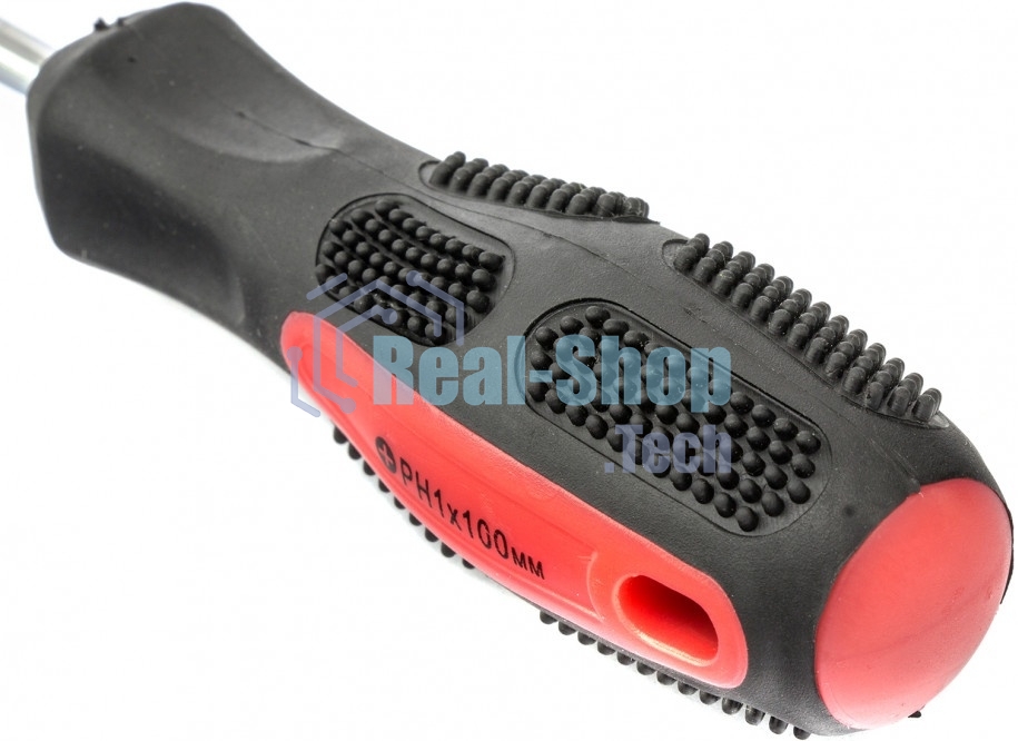 Отвертка Matrix Anti-Slip 12244 PH1 х 100 мм, CrV, двухкомп. рукоятка