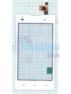 Сенсорное стекло (тачскрин) для Fly IQ4418 ERA Style 4, белое