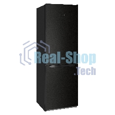 Холодильник Nordfrost NRB 132 B черный двухкамерный 205/100 л морозилка снизу, капельная система