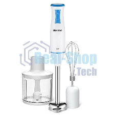 Блендер погружной Blackton Bt HB420PS White-Blue. блендер+миксер+измельчитель Мощность:700 Вт