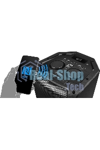 Портативная акустика Sven АС PS-710 черный 100 Вт Bluetooth