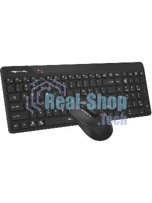 Комплект клавиатура+мышь A4Tech FStyler FG2300 Air2 беспроводной, USB, 1200 DPI, чёрный