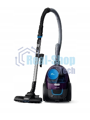 Пылесос Philips FC9333/09 фиолетовый/черный, 750/900 Вт, уборка сухая, пылесборник контейнер, 1.5 л