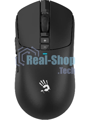 Мышь беспроводная/проводная A4Tech Bloody R72 Ultra черный, 20000 dpi, радиоканал, USB-C, кнопки - 7