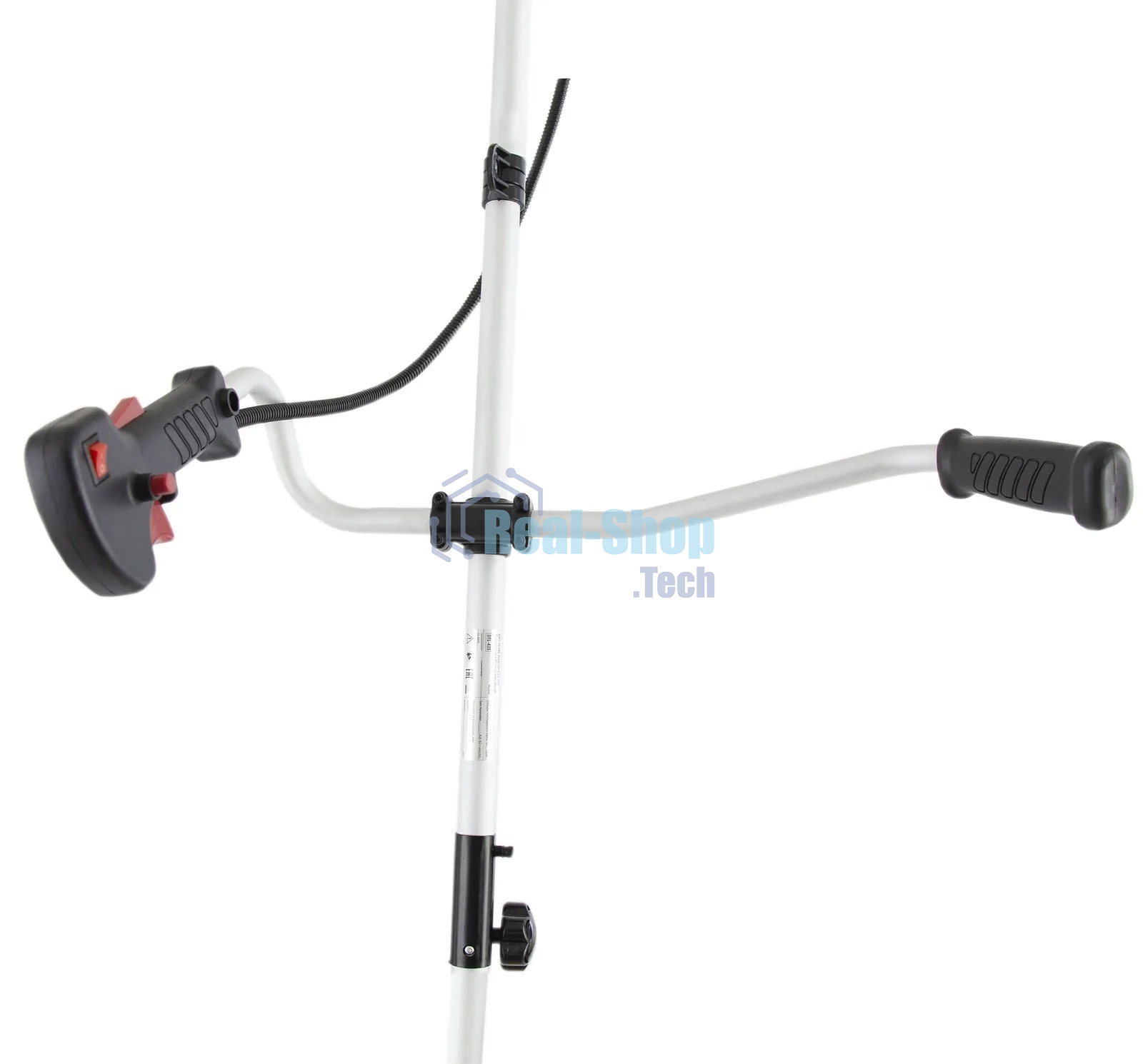 Триммер бензиновый Denzel DTL-43S, 43 см3, разъемная штанга, состоит из 2 частей