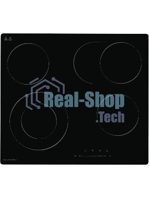 Электрическая варочная панель Zigmund & Shtain CN 43.6 B Hi-Light, независимая, черный