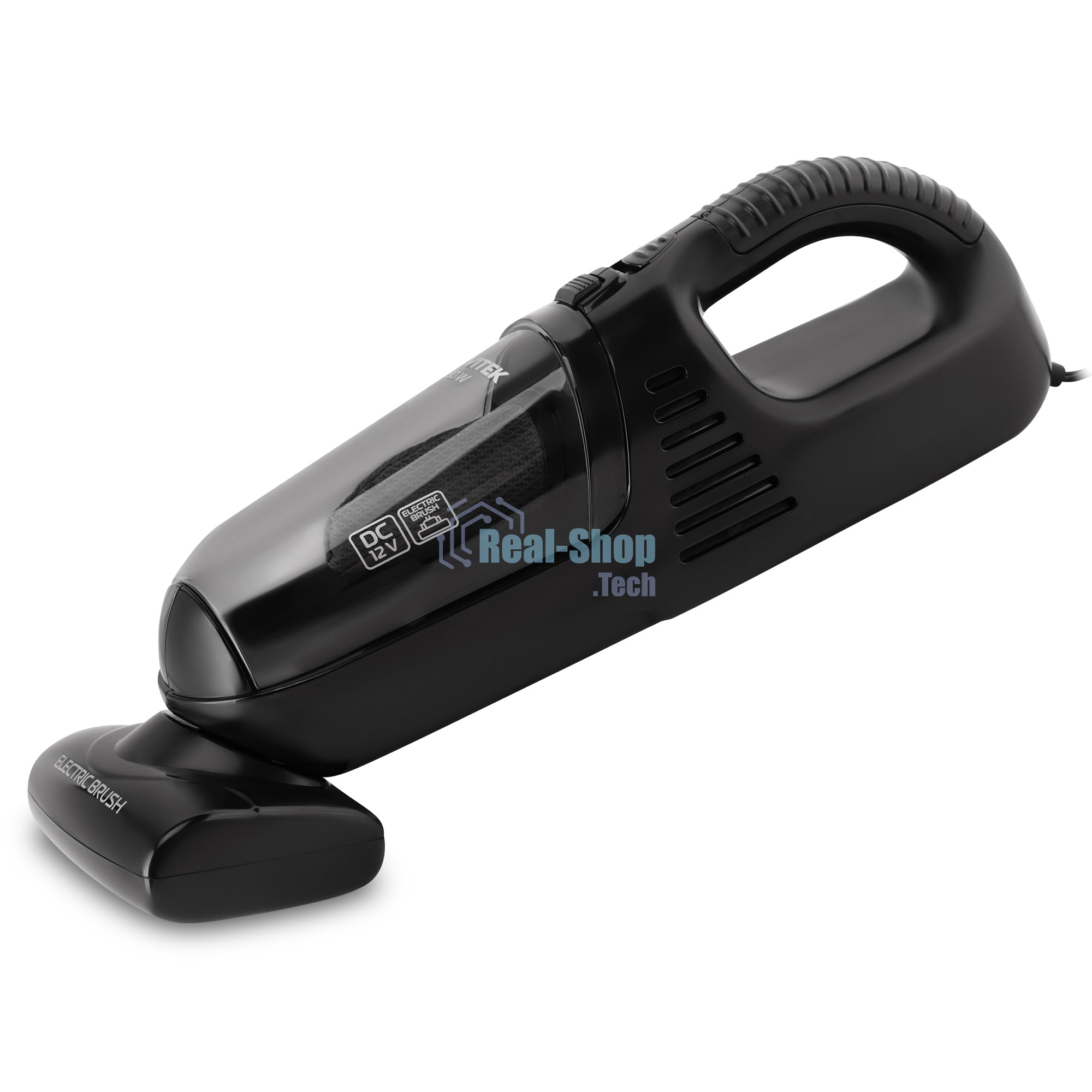 Пылесос автомобильный Vitek VT-1850(BK) 90 Вт/ Моющийся фильтр.