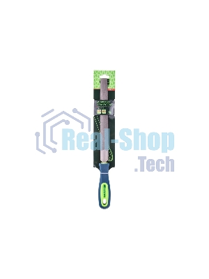 Напильник Сибртех 200 мм, полукруглый, двухкомпонентная рукоятка, №2