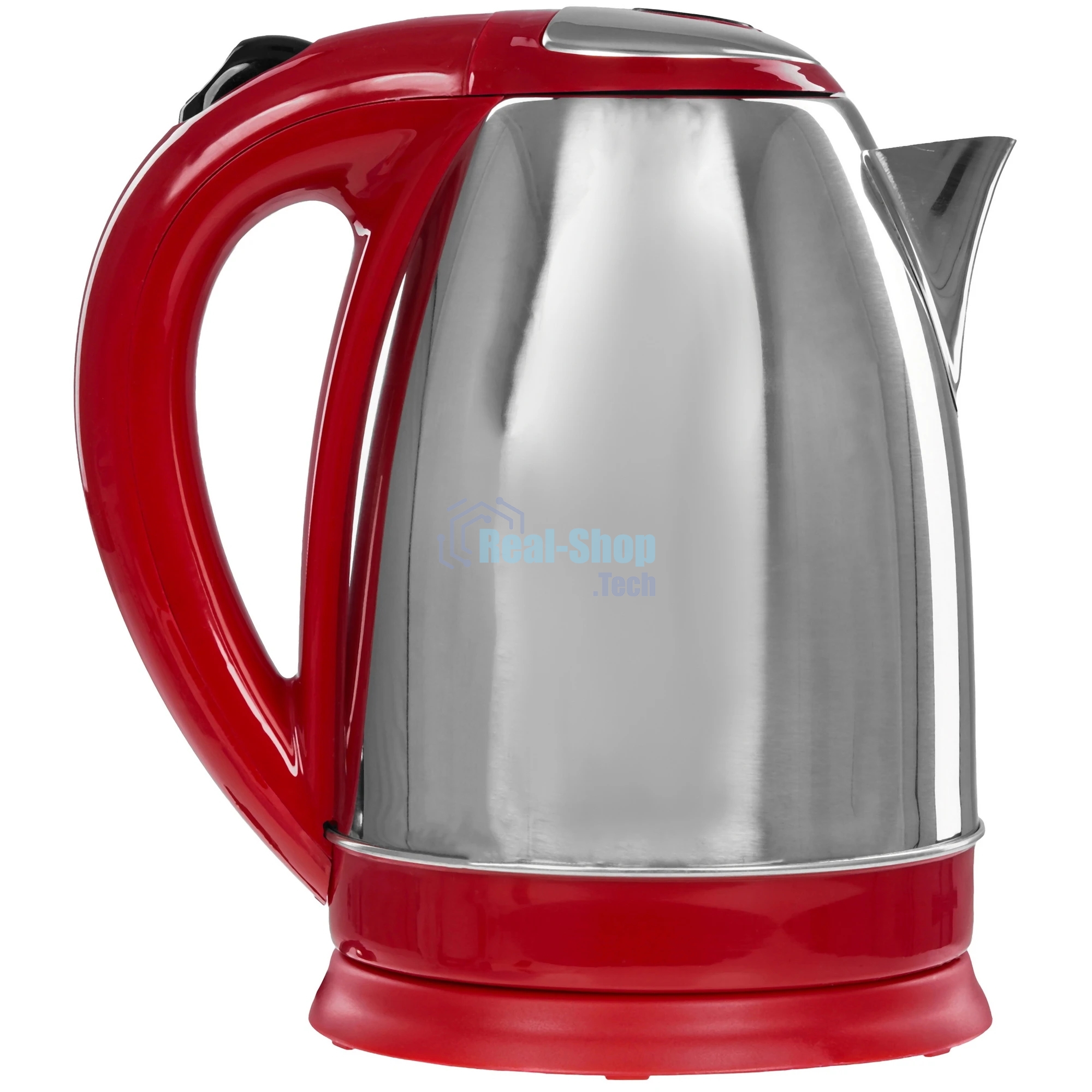Чайник электрический ВАСИЛИСА ВА-1021 нерж. красный: 1500 Вт, 1.8 л (12)