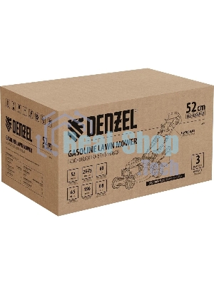 Газонокосилка бензиновая Denzel GLD-520SP-VE, 6,5 л.с.