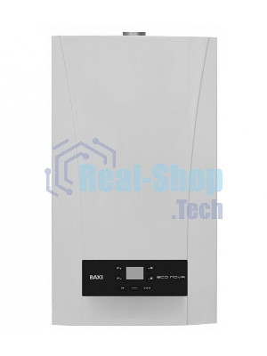 Котел газовый настенный BAXI ECO Nova 10F (10 кВт) 2 конт., с закрытой камерой сгорания