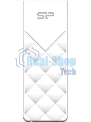 Флешка USB Silicon Power 16Gb Blaze B03 SP016GbUF3B03V1W USB3.1 белый