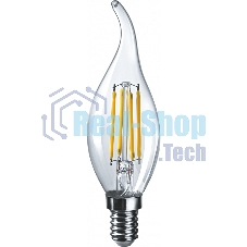 Лампа светодиодная ОНЛАЙТ 80898 OLL-F-FC35-10-230-2.7K-E14