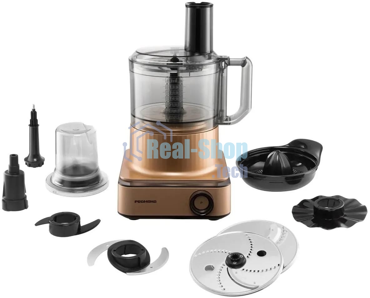 Кухонный комбайн Redmond FP608 1300Вт бронзовый