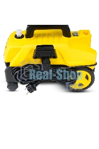 Мойка высокого давления 130/70 бар, KOLNER K140F, на 4 колесах, 1600Вт, 480л/ч, метал.помпа, шланг ВД 5м, кабель 5м, самовсас, Auto stop (пеногенератор)