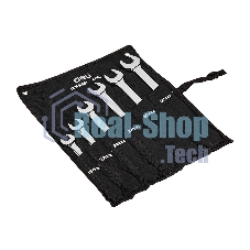 Набор комбинированных ключей с трещоткой 6 шт Deli DL140106T Спецификация: 19,22,24,27,30,32мм. Сталь 40 Cr. Трещотка 50BV30 72Т. Чехол из ткани Oxford