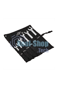 Набор комбинированных ключей с трещоткой 6 шт Deli DL140106T Спецификация: 19,22,24,27,30,32мм. Сталь 40 Cr. Трещотка 50BV30 72Т. Чехол из ткани Oxford