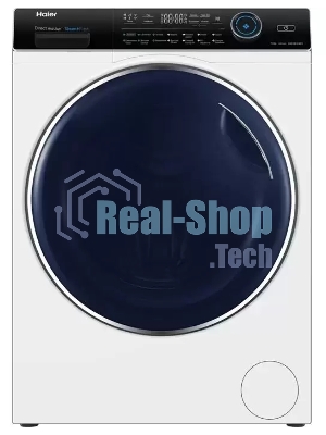 Стиральная машина с сушкой Haier HWD100-B14979 белая, загрузка фронтальная 10кг, 1400 об/мин., класс: B