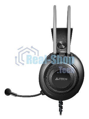 Гарнитура A4Tech Fstyler FH200i серый, проводная
