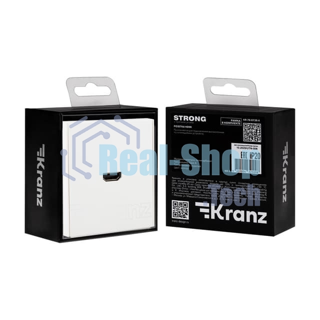 Розетка Kranz STRONG HDMI с/у жемчуг