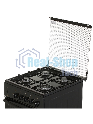 Плита Газовая Кинг (FLAMA) FG 2411 B, Цвет коричневый