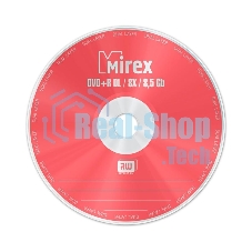 Диск DVD+R Mirex 8.5 Gb, 8x, Slim Case (1), Dual Layer (1/50)